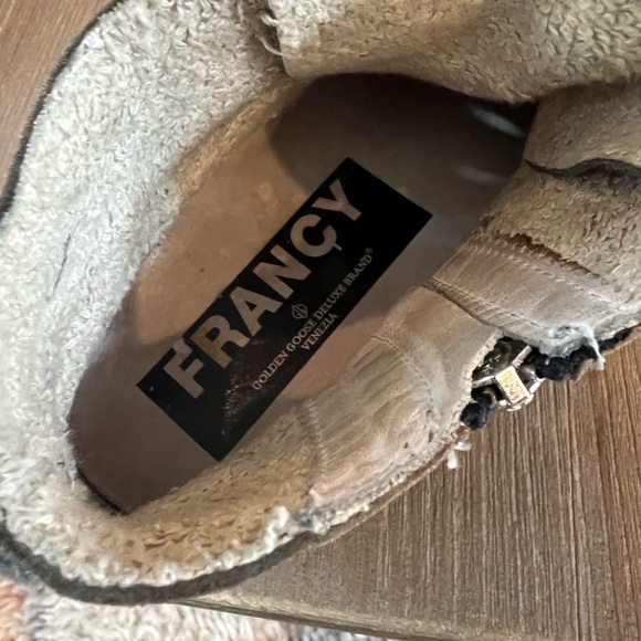 Golden Goose Francy Hi-tops. Size 40 - Picture 7 of 8